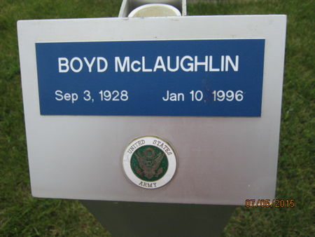 MCLAUGHLIN, BOYD - Dallas County, Iowa | BOYD MCLAUGHLIN 