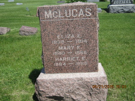 MCLUCAS, ELIZA E - Dallas County, Iowa | ELIZA E MCLUCAS 