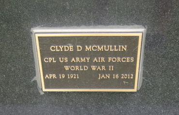 MCMULLIN, CLYDE D - Dallas County, Iowa | CLYDE D MCMULLIN 
