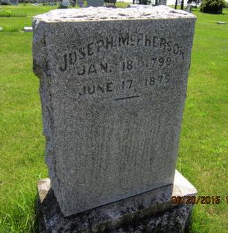 MCPHERSON, JOSEPH - Dallas County, Iowa | JOSEPH MCPHERSON 