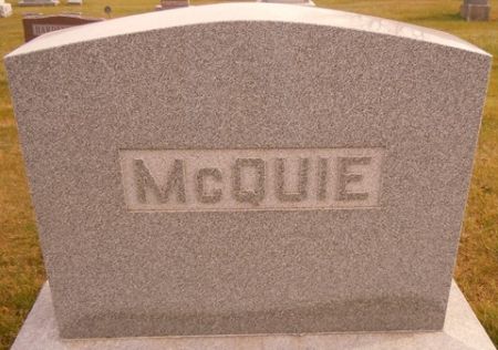 MCQUIE, FAMILY MONUMENT - Dallas County, Iowa | FAMILY MONUMENT MCQUIE 