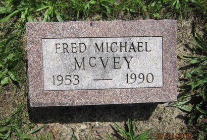 MCVEY, FRED MICHAEL - Dallas County, Iowa | FRED MICHAEL MCVEY 