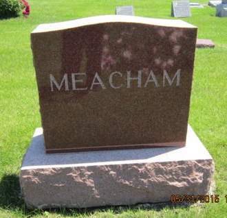 MEACHAM, FAMILY STONE - Dallas County, Iowa | FAMILY STONE MEACHAM 