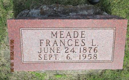 MEADE, FRANCES L - Dallas County, Iowa | FRANCES L MEADE 