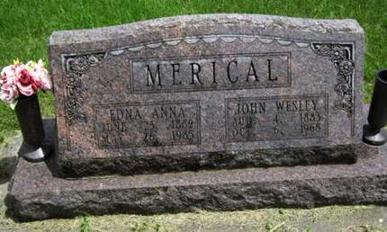 MERICAL, EDNA ANNA - Dallas County, Iowa | EDNA ANNA MERICAL 