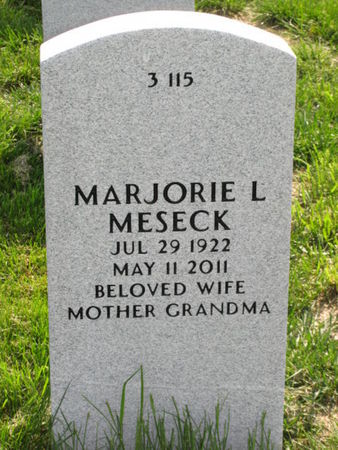 MESECK, MARJORIE L - Dallas County, Iowa | MARJORIE L MESECK 