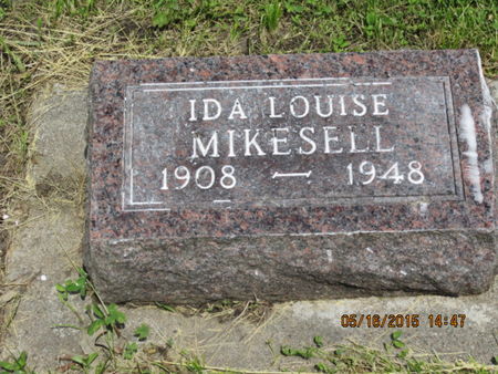 MIKESELL, IDA LOUISE - Dallas County, Iowa | IDA LOUISE MIKESELL 