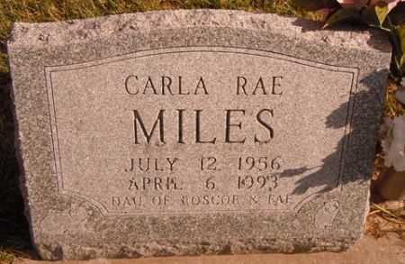 MILES, CARLA RAE - Dallas County, Iowa | CARLA RAE MILES 