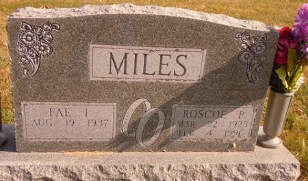 MILES, ROSCOE P. - Dallas County, Iowa | ROSCOE P. MILES 