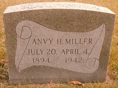 MILLER, ANVY H. - Dallas County, Iowa | ANVY H. MILLER 