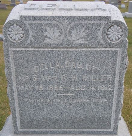 MILLER, DELLA - Dallas County, Iowa | DELLA MILLER 