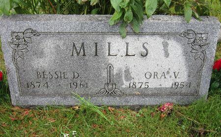 MILLS, ORA V - Dallas County, Iowa | ORA V MILLS 