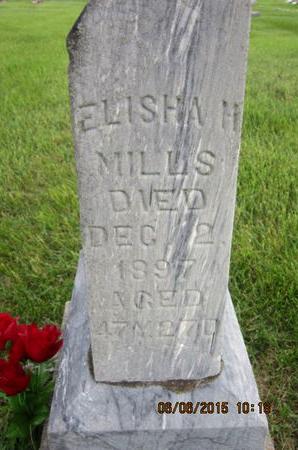 MILLS, ELISHA H - Dallas County, Iowa | ELISHA H MILLS 