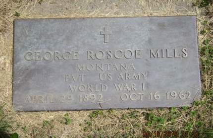 MILLS, GEORGE ROSCOE - Dallas County, Iowa | GEORGE ROSCOE MILLS 