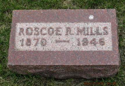 MILLS, ROSCOE R - Dallas County, Iowa | ROSCOE R MILLS 