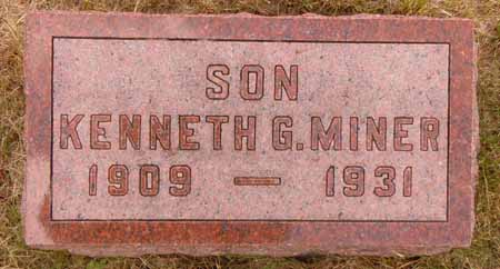 MINER, KENNETH G - Dallas County, Iowa | KENNETH G MINER 