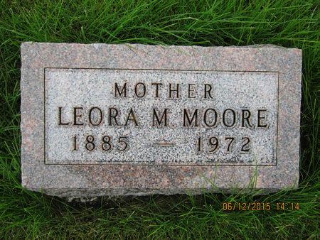 MOORE, LEORA M - Dallas County, Iowa | LEORA M MOORE 