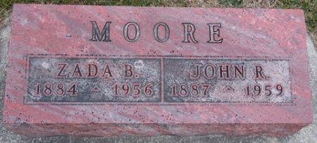 MOORE, ZADA B. - Dallas County, Iowa | ZADA B. MOORE 