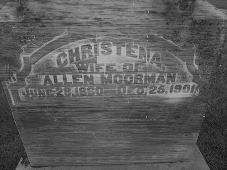 MOORMAN, CHRISTENA - Dallas County, Iowa | CHRISTENA MOORMAN 