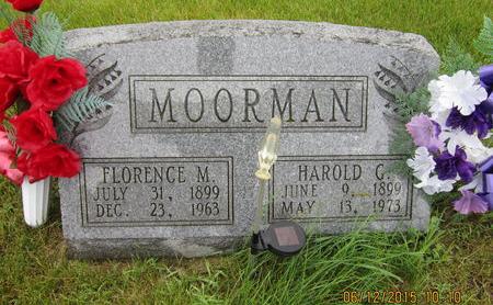MOORMAN, FLORENCE M - Dallas County, Iowa | FLORENCE M MOORMAN 