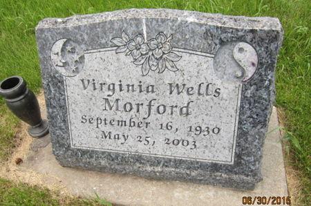 WELLS MORFORD, VIRGINIA - Dallas County, Iowa | VIRGINIA WELLS MORFORD 