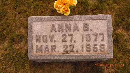 MORGAN, ANNA B - Dallas County, Iowa | ANNA B MORGAN 