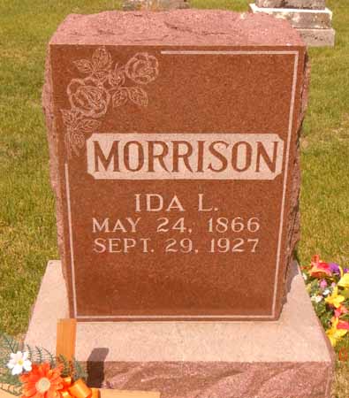 MORRISON, IDA L - Dallas County, Iowa | IDA L MORRISON 