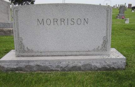 MORRISON, FAMILY STONE - Dallas County, Iowa | FAMILY STONE MORRISON 