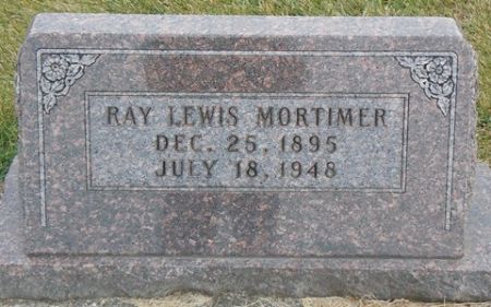 MORTIMER, RAY LEWIS - Dallas County, Iowa | RAY LEWIS MORTIMER 