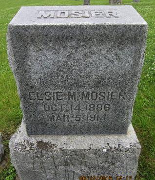 MOSIER, ELSIE M - Dallas County, Iowa | ELSIE M MOSIER 
