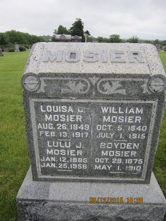 MOSIER, LOUISA C - Dallas County, Iowa | LOUISA C MOSIER 