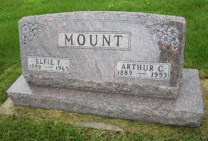 MOUNT, ELFIE F - Dallas County, Iowa | ELFIE F MOUNT 