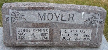 MOYER, CLARA MAE - Dallas County, Iowa | CLARA MAE MOYER 