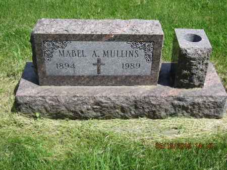 MULLINS, MABEL A - Dallas County, Iowa | MABEL A MULLINS 