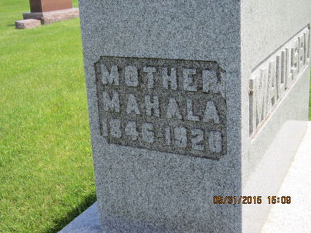 MULSBY, MAHALA - Dallas County, Iowa | MAHALA MULSBY 