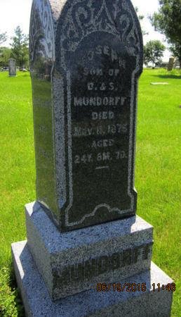 MUNDORFF, JOSEPH - Dallas County, Iowa | JOSEPH MUNDORFF 
