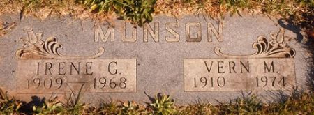 MUNSON, IRENE G. - Dallas County, Iowa | IRENE G. MUNSON 