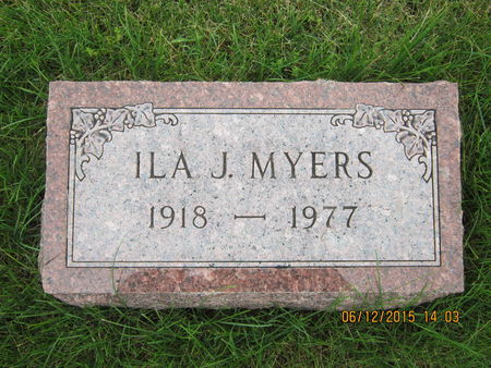 MYERS, ILA J - Dallas County, Iowa | ILA J MYERS 