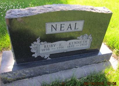 NEAL, RUBY E - Dallas County, Iowa | RUBY E NEAL 