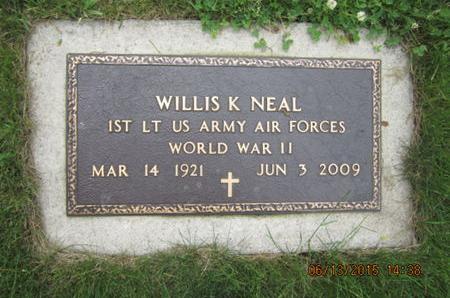 NEAL, WILLIS K - Dallas County, Iowa | WILLIS K NEAL 