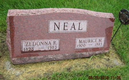 NEAL, MAURICE M - Dallas County, Iowa | MAURICE M NEAL 