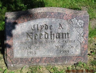 NEEDHAM, CLYDE A - Dallas County, Iowa | CLYDE A NEEDHAM 