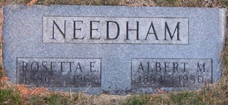 NEEDHAM, ALBERT M. - Dallas County, Iowa | ALBERT M. NEEDHAM 