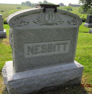 NESBITT, FAMILY STONE - Dallas County, Iowa | FAMILY STONE NESBITT 