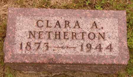 NETHERTON, CLARA A - Dallas County, Iowa | CLARA A NETHERTON 