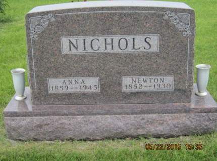 NICHOLS, NEWTON - Dallas County, Iowa | NEWTON NICHOLS 