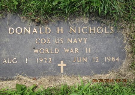 NICHOLS, DONALD H - Dallas County, Iowa | DONALD H NICHOLS 
