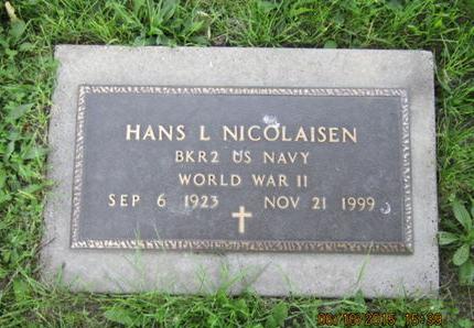 NICOLAISEN, HANS L - Dallas County, Iowa | HANS L NICOLAISEN 