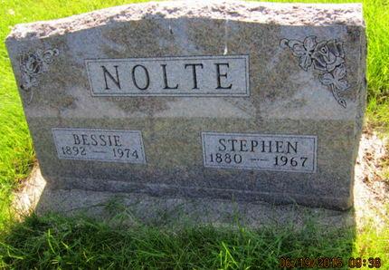 NOLTE, BESSIE - Dallas County, Iowa | BESSIE NOLTE 