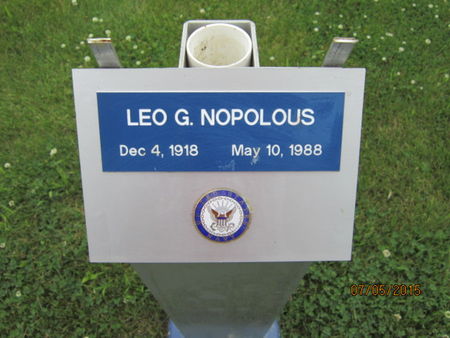 NOPOLOUS, LEO G - Dallas County, Iowa | LEO G NOPOLOUS 